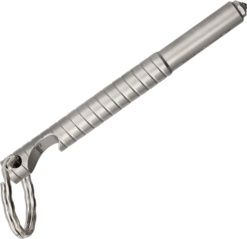LionSteel Eskaper Stainless Steel Glass Breaker / Bottle Opener Keychain Tool