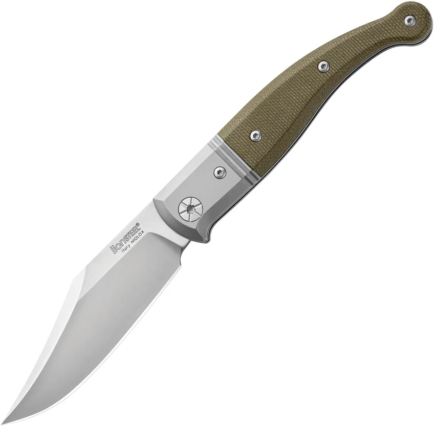 LionSTEEL Knives Gitano Slip Joint Green