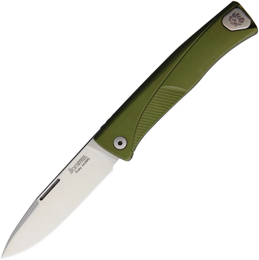 LionSTEEL Knives Thrill Slip Joint Green Al