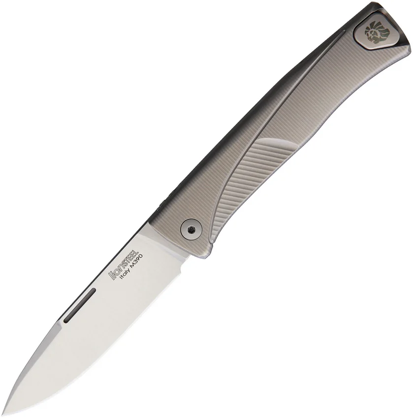 LionSTEEL Knives Thrill Slip Joint Gray Ti