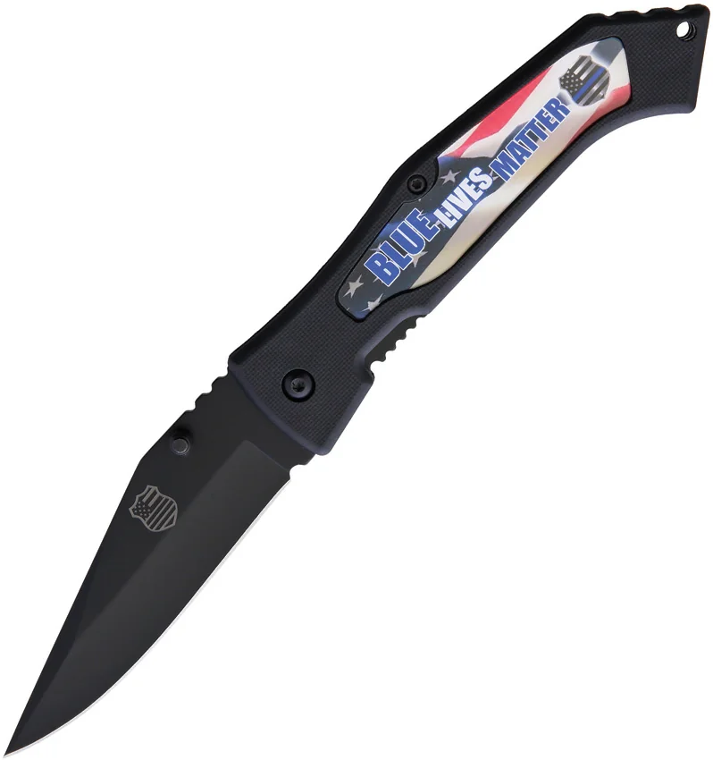 Miscellaneous Blue Lives Matter Linerlock