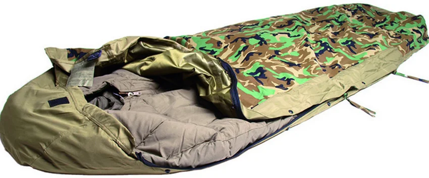 Mil-Tec Woodland Camo Sleeping Bag C