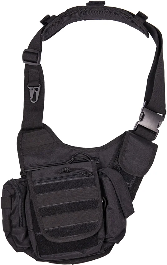 Mil-Tec Multi-Function Sling Bag Black