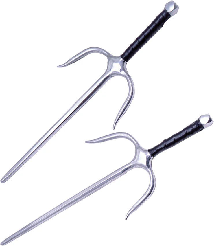 Miscellaneous Chrome Octagon Sai Set