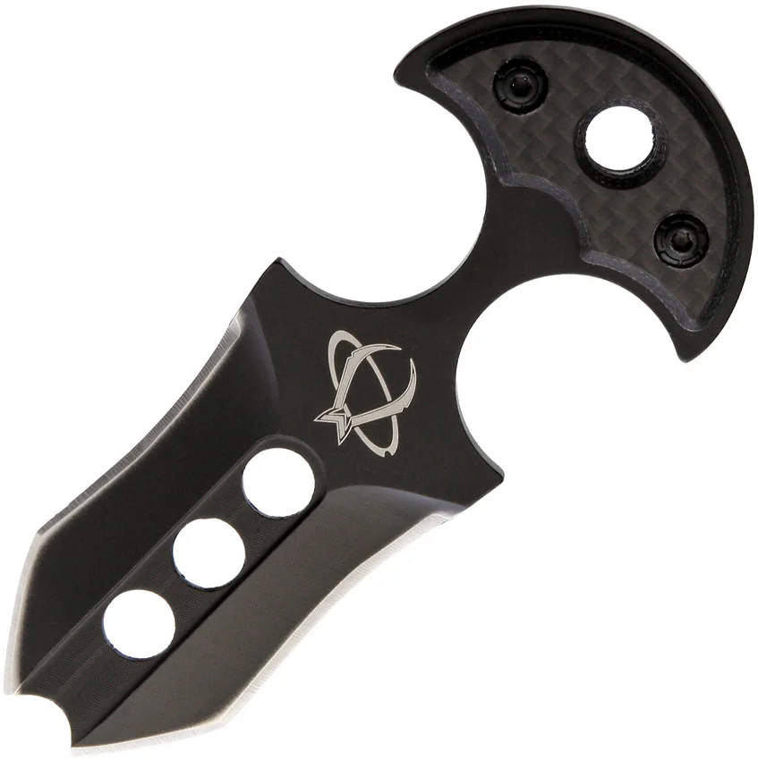 Mantis BK-1 Wicked Push Dagger Knife (2" Black)
