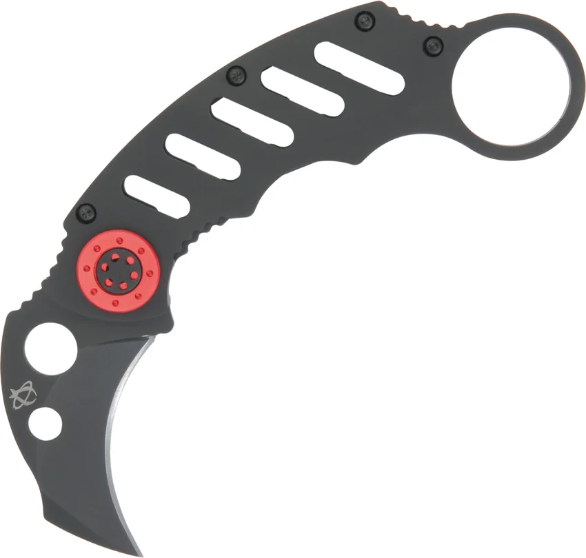 Mantis Cinq 1 Karambit Fighter Knife (2" Black ) MK-1