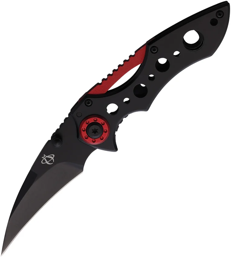 Mantis MR-1 Isosceles Frame Lock Knife (2.75" Black)