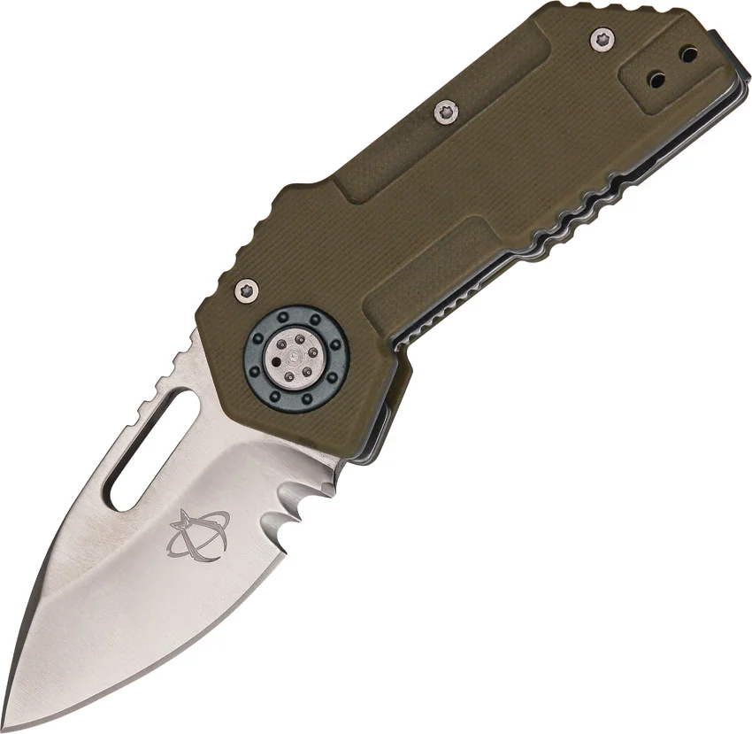 Mantis Wile E Coyote Liner Lock Knife (2.375" Serr) MT-9d