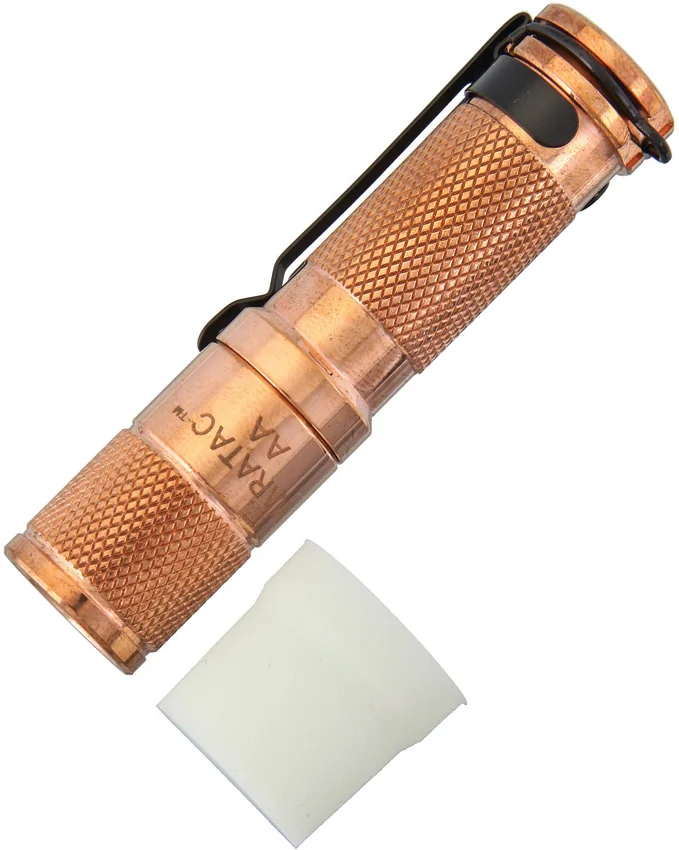 MARATAC AA Copper Flashlight