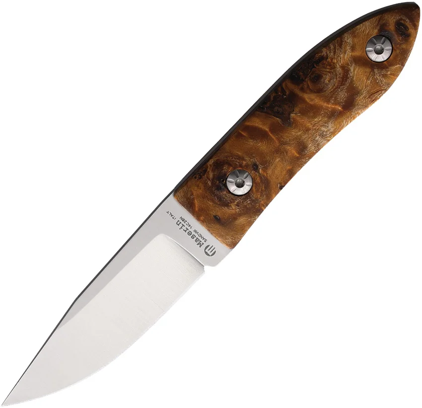 Maserin AM22 Fixed Blade Brown
