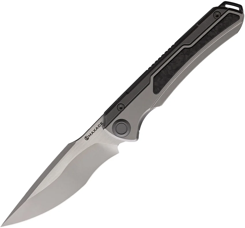 Maxace Kestrel TC4 Frame Lock Knife Big Spearhead (3.85" Satin) M06A