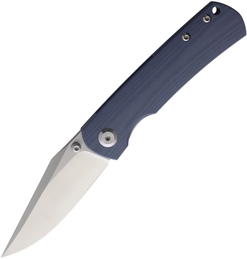 Monterey Bay Knives Mini Old Guard Clip Point  Liner Lock Knife Gray (3" Satin)