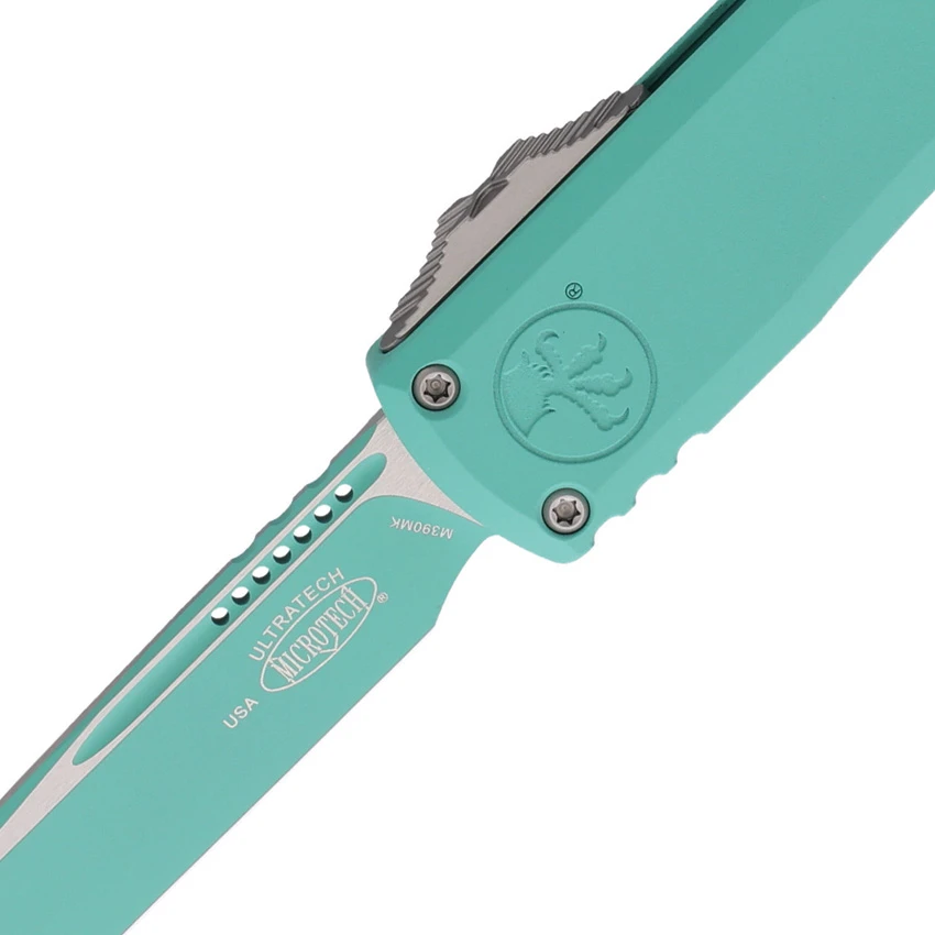 Microtech Ultratech ZBP Gen III S/E OTF Knife Cerakote Baja (3.5" Baja), Microtech Ultratech ZBP Gen III S/E OTF Knife Cerakote Baja (3.5" Baja) for Sale, Microtech Ultratech ZBP Gen III S/E OTF Knife Cerakote Baja (3.5" Baja)