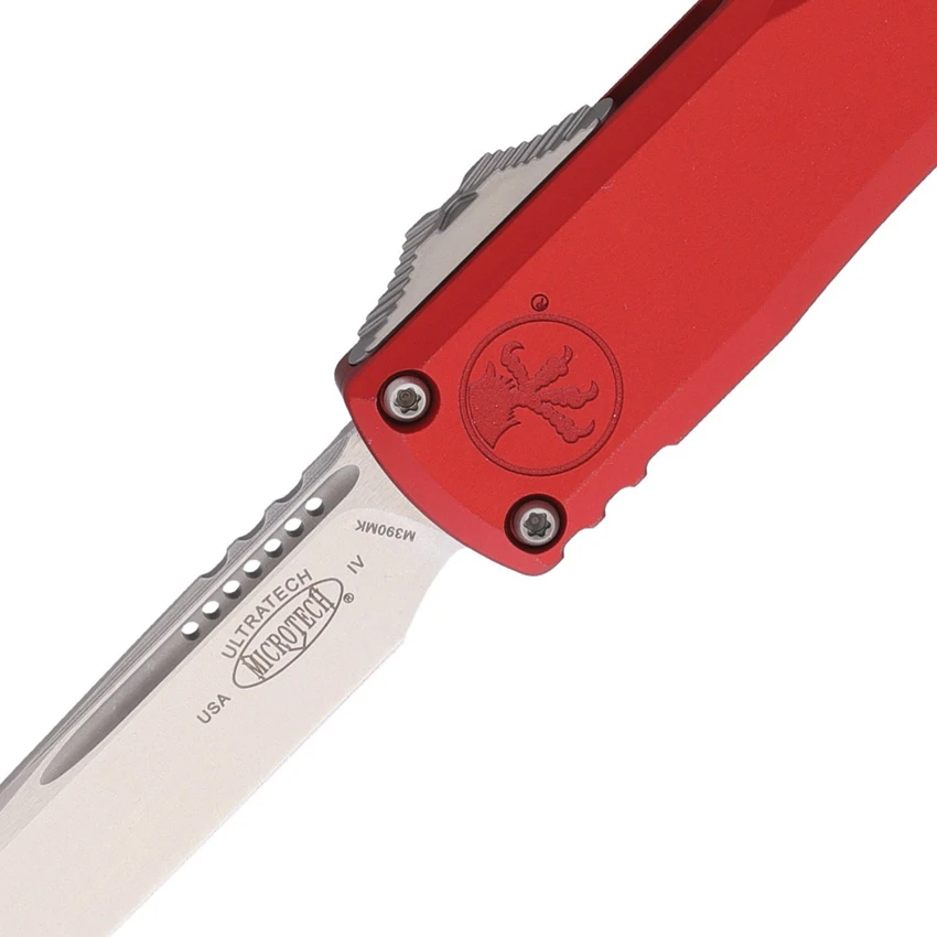 Microtech Ultratech Gen IV T/E OTF Automatic Knife Red (3.4" SW), Microtech Ultratech Gen IV T/E OTF Automatic Knife Red (3.4" SW) for Sale, Microtech Ultratech Gen IV T/E OTF Automatic Knife Red (3.4" SW)