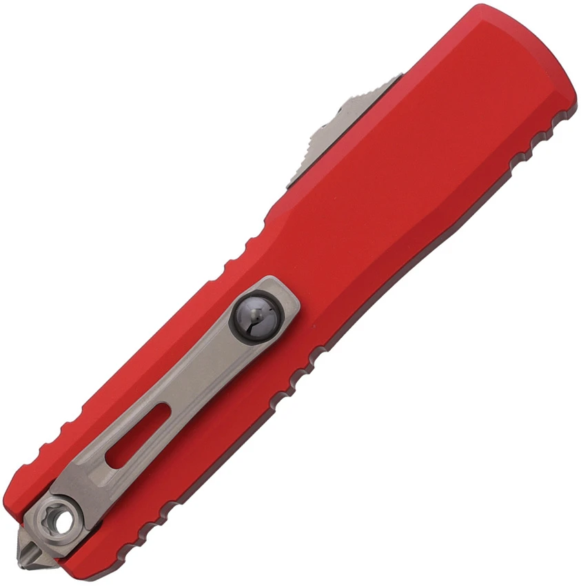 Microtech Ultratech Gen IV T/E OTF Automatic Knife Red (3.4" SW), Microtech Ultratech Gen IV T/E OTF Automatic Knife Red (3.4" SW) for Sale, Microtech Ultratech Gen IV T/E OTF Automatic Knife Red (3.4" SW)
