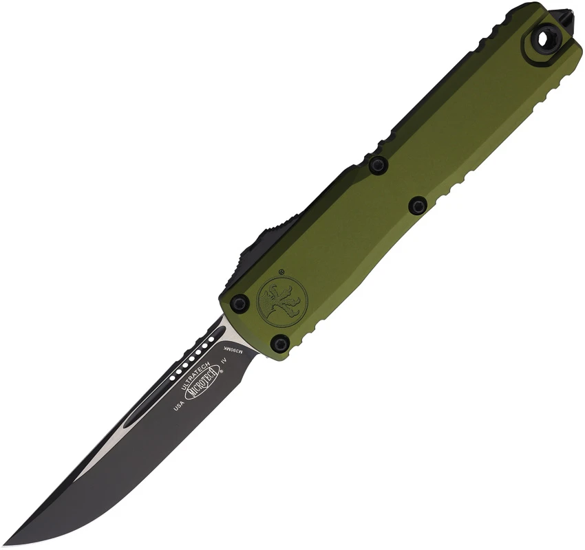 Microtech Ultratech Gen IV S/E OTF Automatic Knife OD Green (3.4" Black), Microtech Ultratech Gen IV S/E OTF Automatic Knife OD Green (3.4" Black) for Sale, Microtech Ultratech Gen IV S/E OTF Automatic Knife OD Green (3.4" Black)