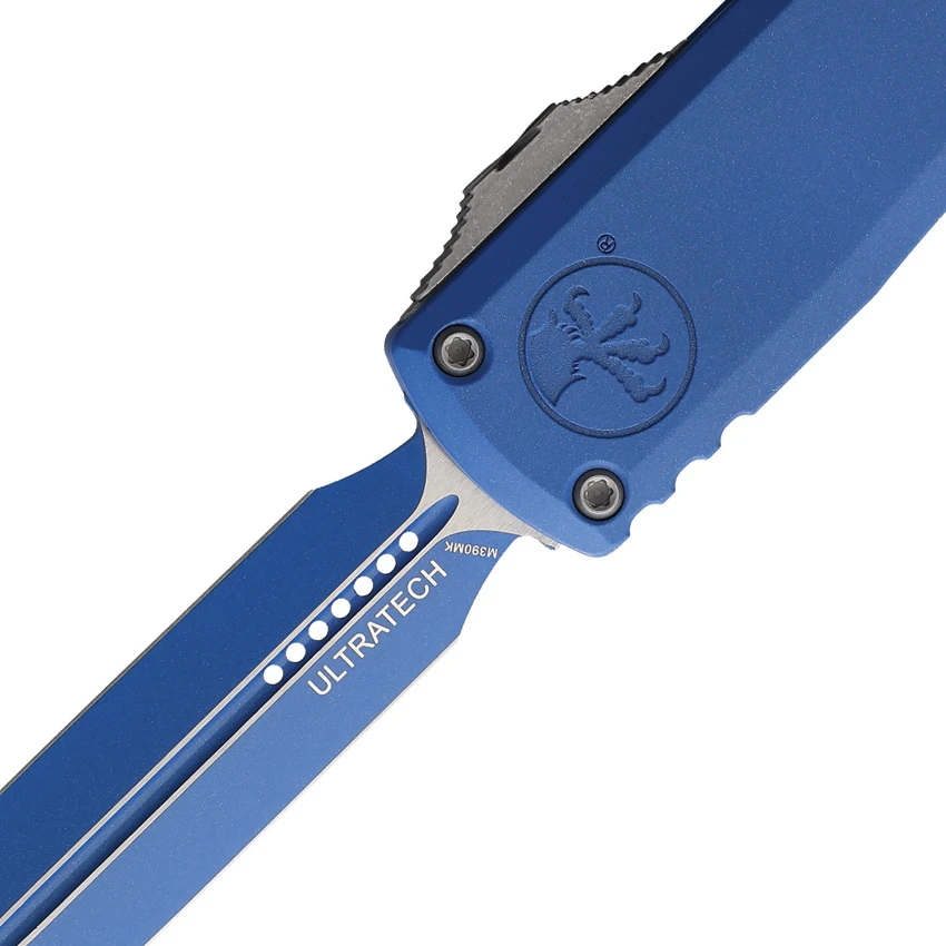 Microtech Ultratech ZBP Gen III D/E OTF Auto Knife Cerakote Blue (3.5" Blue), Microtech Ultratech ZBP Gen III D/E OTF Auto Knife Cerakote Blue (3.5" Blue) for Sale, Microtech Ultratech ZBP Gen III D/E OTF Auto Knife Cerakote Blue (3.5" Blue)