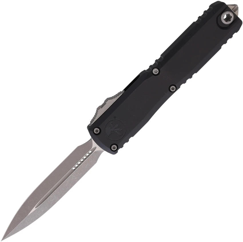 Microtech Ultratech Gen IV D/E OTF Automatic Knife Black Al (3.5" Apocalyptic), Microtech Ultratech Gen IV D/E OTF Automatic Knife Black Al (3.5" Apocalyptic) for Sale, Microtech Ultratech Gen IV D/E OTF Automatic Knife Black Al (3.5" Apocalyptic)