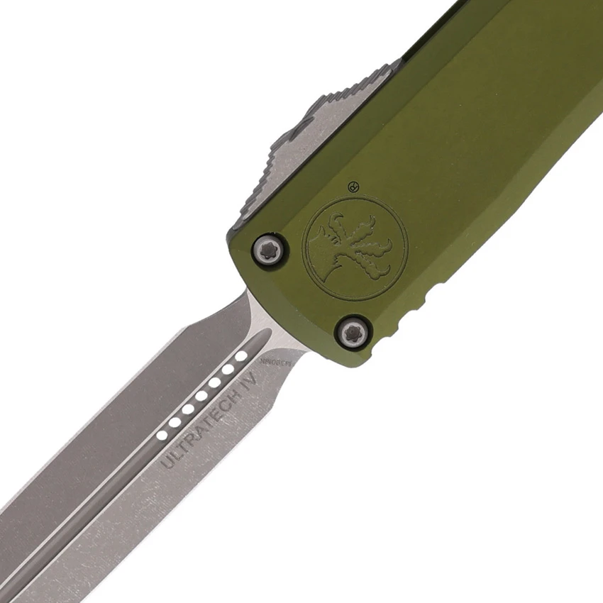 Microtech Ultratech D/E Gen IV Automatic Knife OD Green Al (3.5" AP), Microtech Ultratech D/E Gen IV Automatic Knife OD Green Al (3.5" AP) for Sale, Microtech Ultratech D/E Gen IV Automatic Knife OD Green Al (3.5" AP)