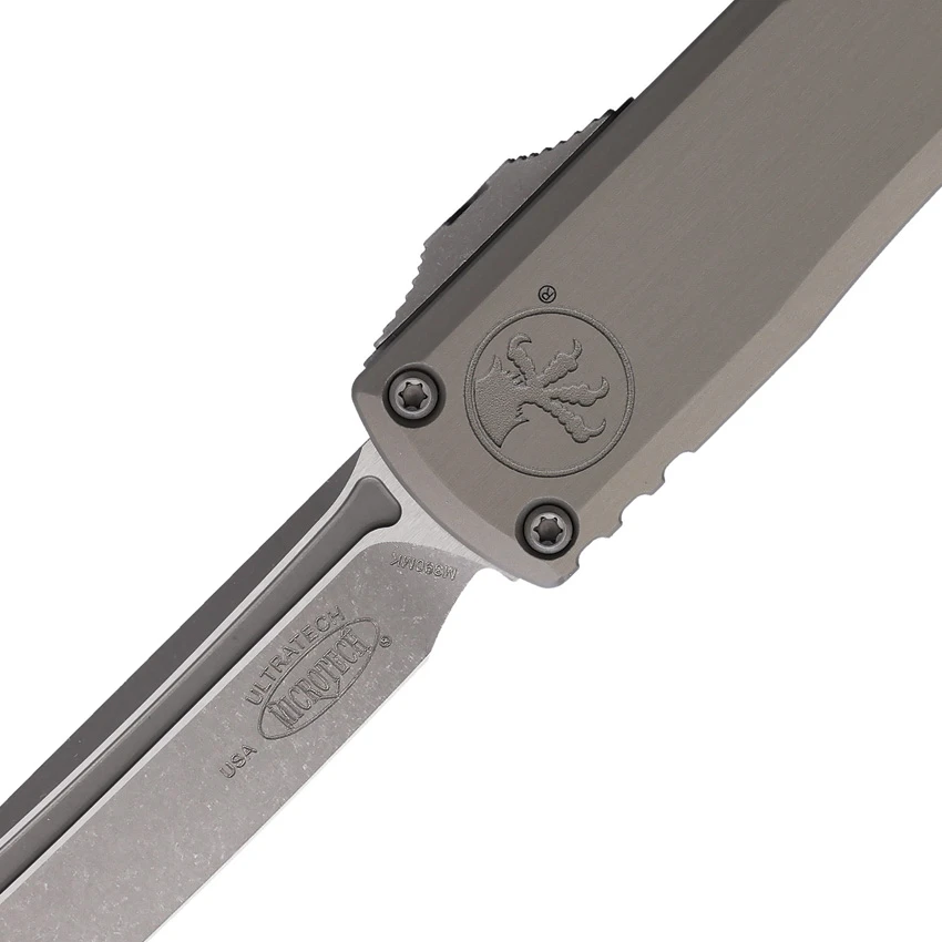 Microtech Ultratech ZBP Gen III T/E OTF Knife Natural Clear Aluminum (3.5" Apoc), Microtech Ultratech ZBP Gen III T/E OTF Knife Natural Clear Aluminum (3.5" Apoc) for Sale, Microtech Ultratech ZBP Gen III T/E OTF Knife Natural Clear Aluminum (3.5" Apoc)