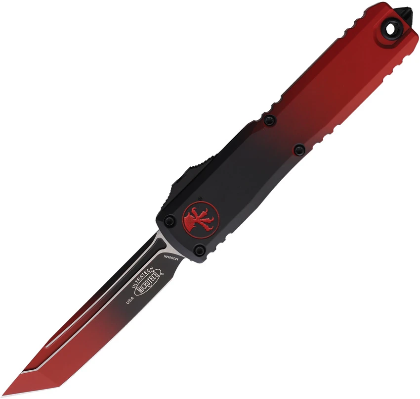 Microtech Ultratech ZBP Gen III T/E OTF Knife Black/Red Al (3.5" Black/Red), Microtech Ultratech ZBP Gen III T/E OTF Knife Black/Red Al (3.5" Black/Red) for Sale, Microtech Ultratech ZBP Gen III T/E OTF Knife Black/Red Al (3.5" Black/Red)