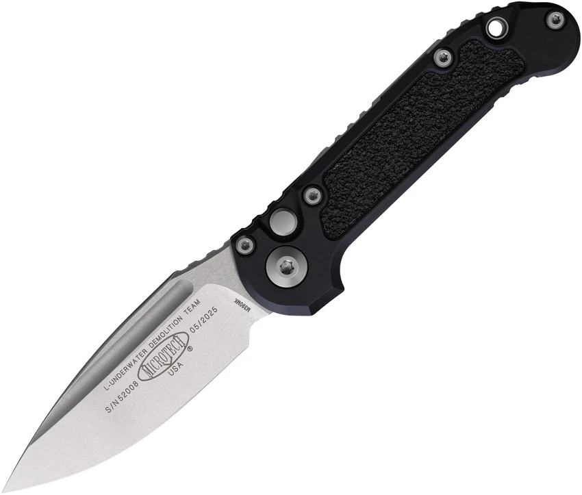 Microtech LUDT Gen III S/E Automatic Knife Black/3M (3.5" SW) 1135-10, Microtech LUDT Gen III S/E Automatic Knife Black/3M (3.5" SW) 1135-10 for Sale, Microtech LUDT Gen III S/E Automatic Knife Black/3M (3.5" SW) 1135-10