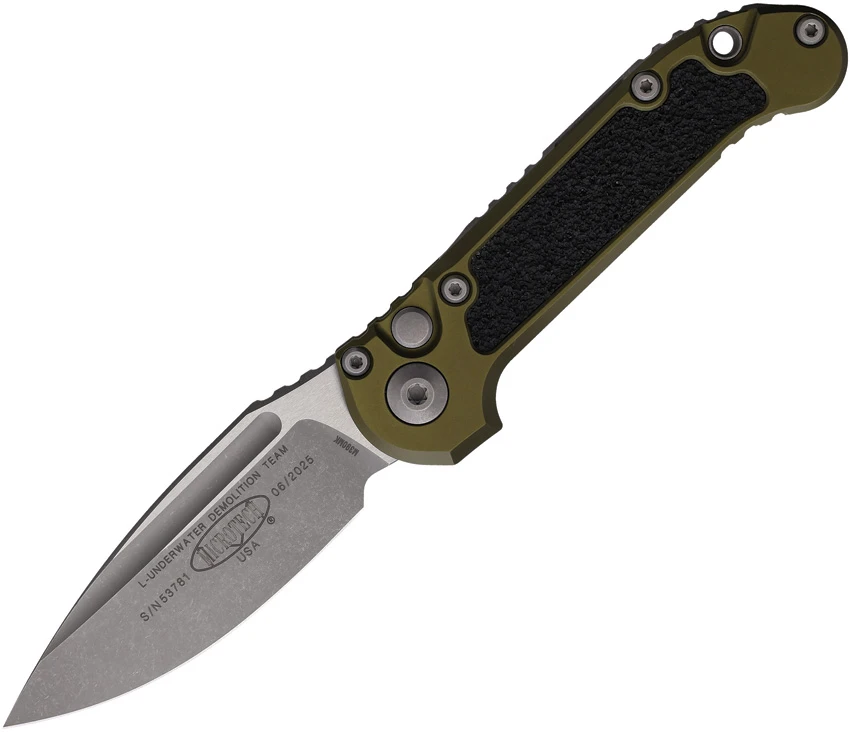 Microtech LUDT Gen III S/E Automatic Knife OD Green Al/3M (3.5" SW) 1135-10APOD, Microtech LUDT Gen III S/E Automatic Knife OD Green Al/3M (3.5" SW) 1135-10APOD for Sale, Microtech LUDT Gen III S/E Automatic Knife OD Green Al/3M (3.5" SW) 1135-10APOD