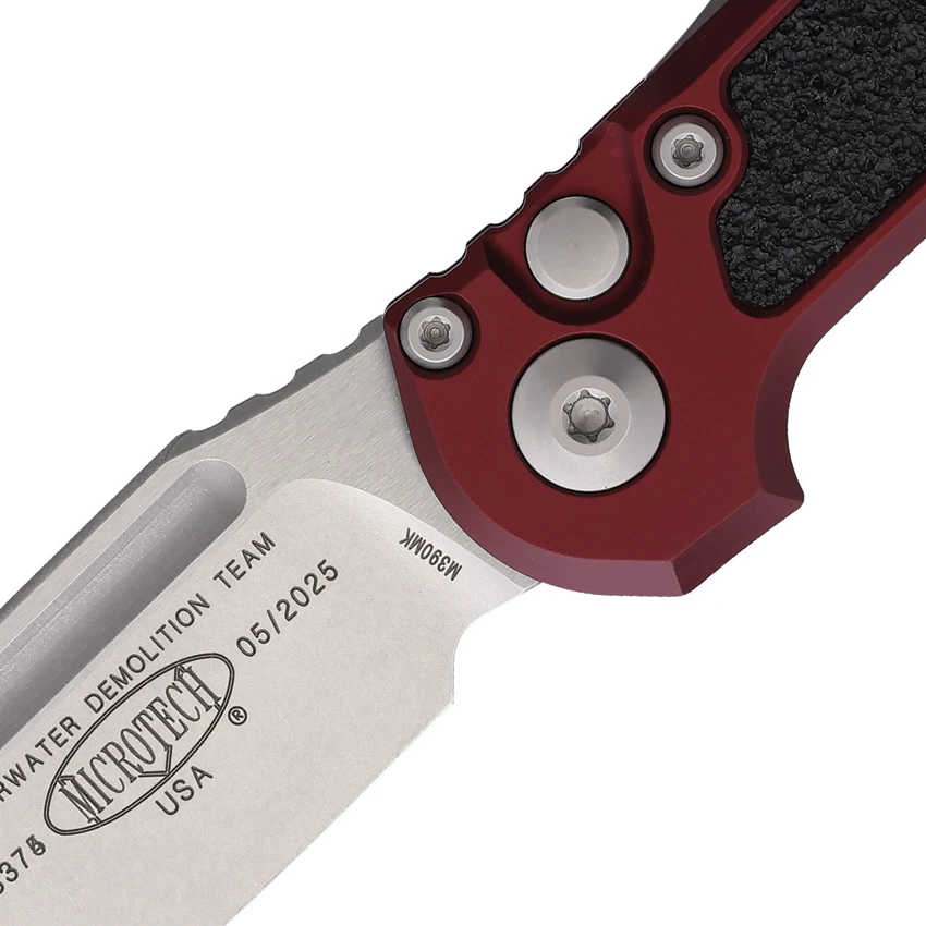 Microtech LUDT Gen III S/E Automatic Knife Merlot Red Al (3.5" SW) 1135-10MR, Microtech LUDT Gen III S/E Automatic Knife Merlot Red Al (3.5" SW) 1135-10MR for Sale, Microtech LUDT Gen III S/E Automatic Knife Merlot Red Al (3.5" SW) 1135-10MR