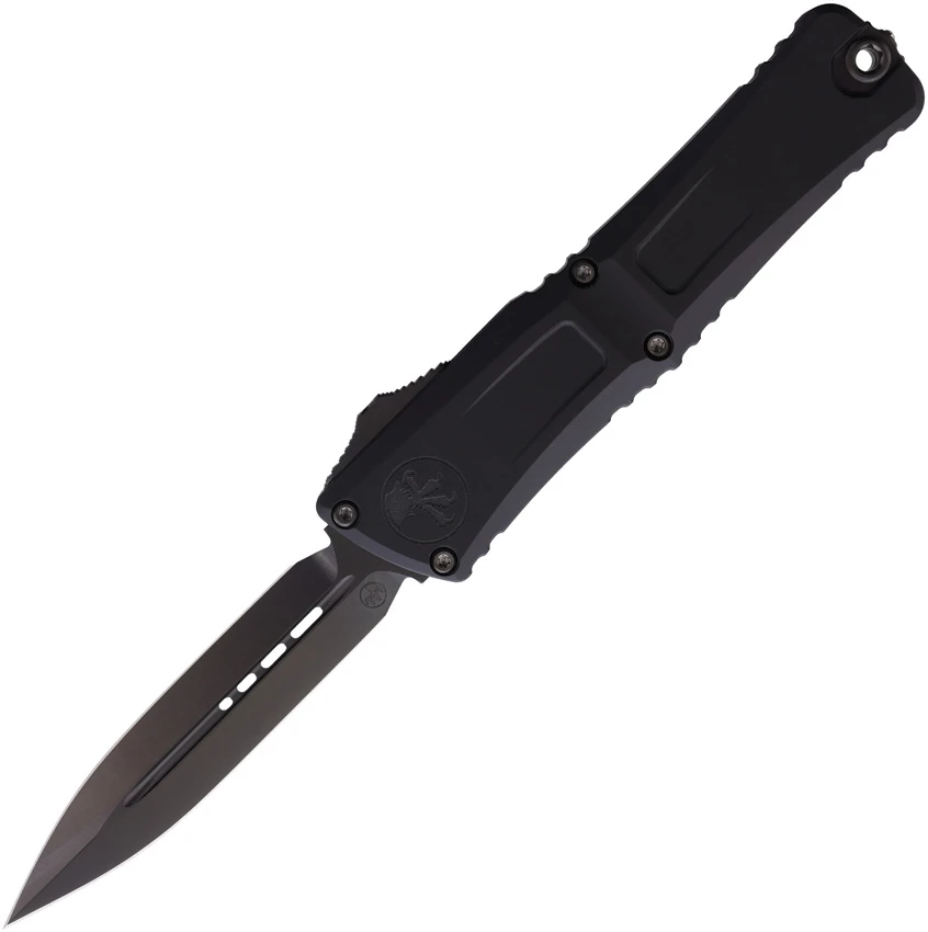 Microtech Combat Troodon Gen III OTF Automatic Knife Black (4" DLC), Microtech Combat Troodon Gen III OTF Automatic Knife Black (4" DLC) for Sale, Microtech Combat Troodon Gen III OTF Automatic Knife Black (4" DLC)