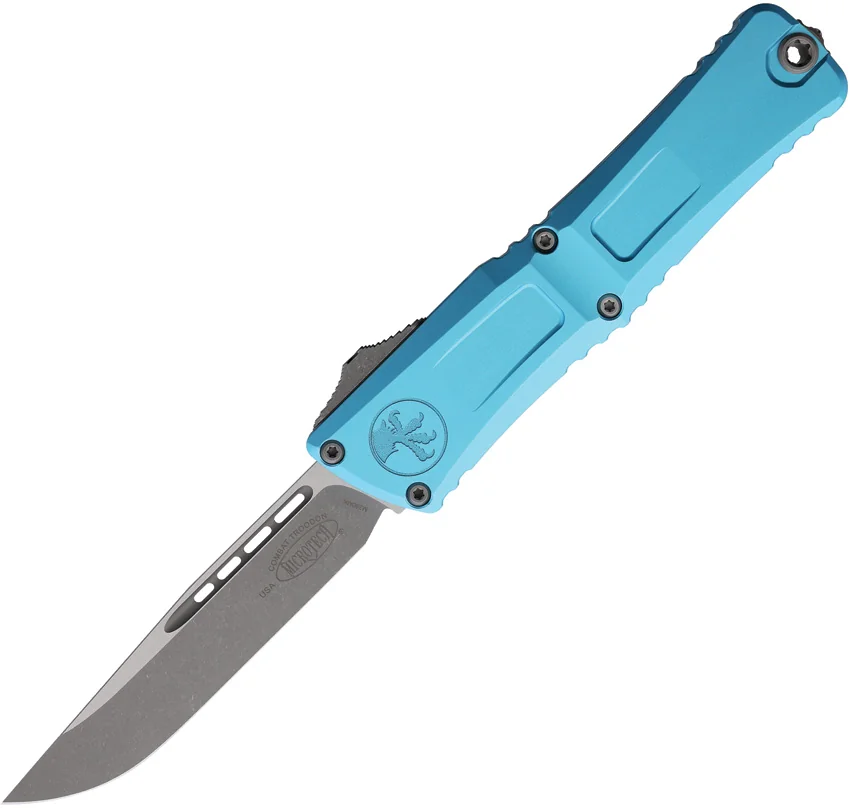 Microtech Combat Troodon Gen III S/E OTF Knife Turquoise (4" Apoc) 1143-10APTQ