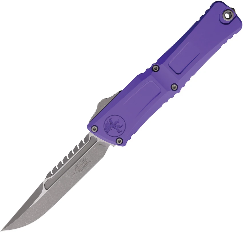 Microtech Combat Troodon Interceptor Gen III SS Purple Al (4" Apocalyptic), Microtech Combat Troodon Interceptor Gen III SS Purple Al (4" Apocalyptic) for Sale, Microtech Combat Troodon Interceptor Gen III SS Purple Al (4" Apocalyptic)