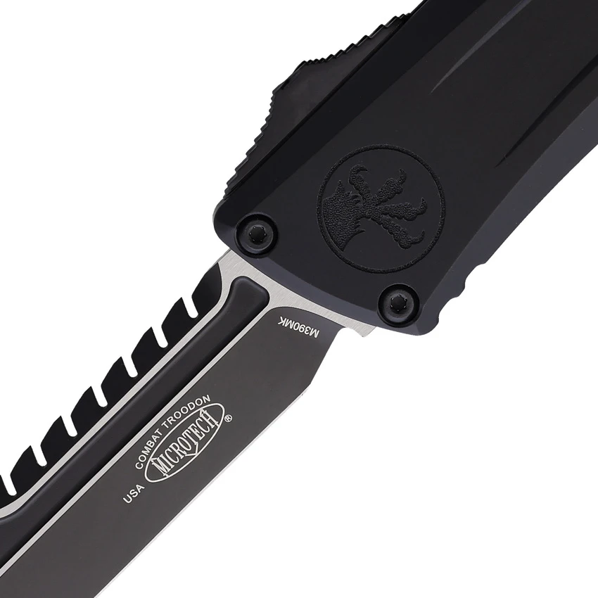 Microtech Combat Troodon Interceptor Gen III SS Black Aluminum (4" Black), Microtech Combat Troodon Interceptor Gen III SS Black Aluminum (4" Black) for Sale, Microtech Combat Troodon Interceptor Gen III SS Black Aluminum (4" Black)