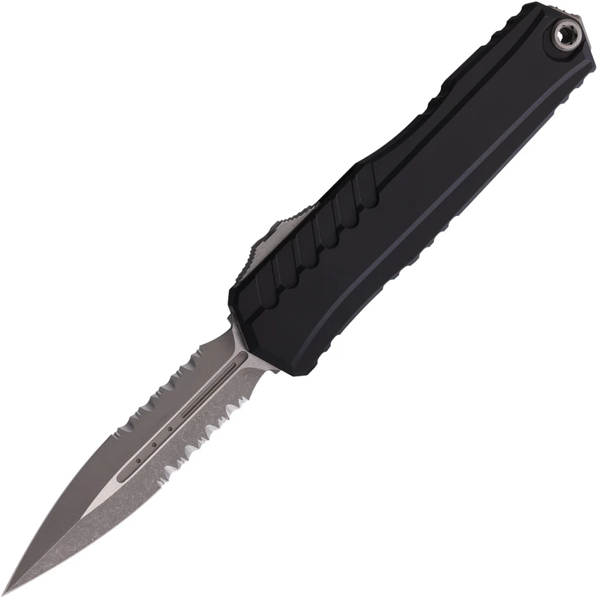 Microtech Knives Auto Cypher II D/E OTF AP PS, Microtech Knives Auto Cypher II D/E OTF AP PS for Sale, Microtech Knives Auto Cypher II D/E OTF AP PS