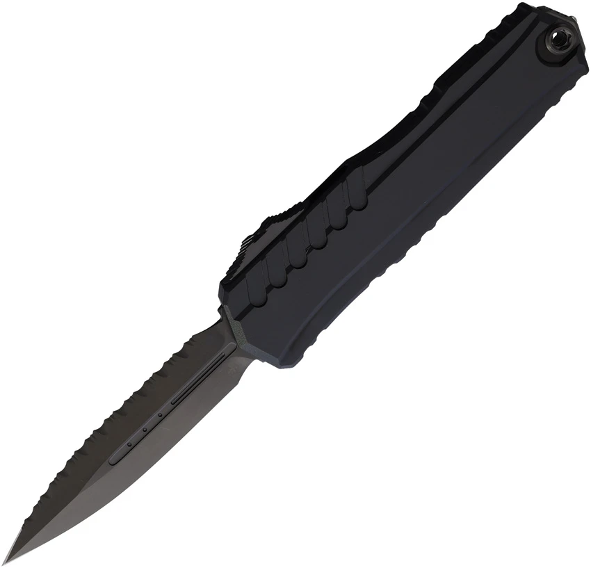 Microtech Knives Auto Cypher II D/E OTF DLC, Microtech Knives Auto Cypher II D/E OTF DLC for Sale, Microtech Knives Auto Cypher II D/E OTF DLC