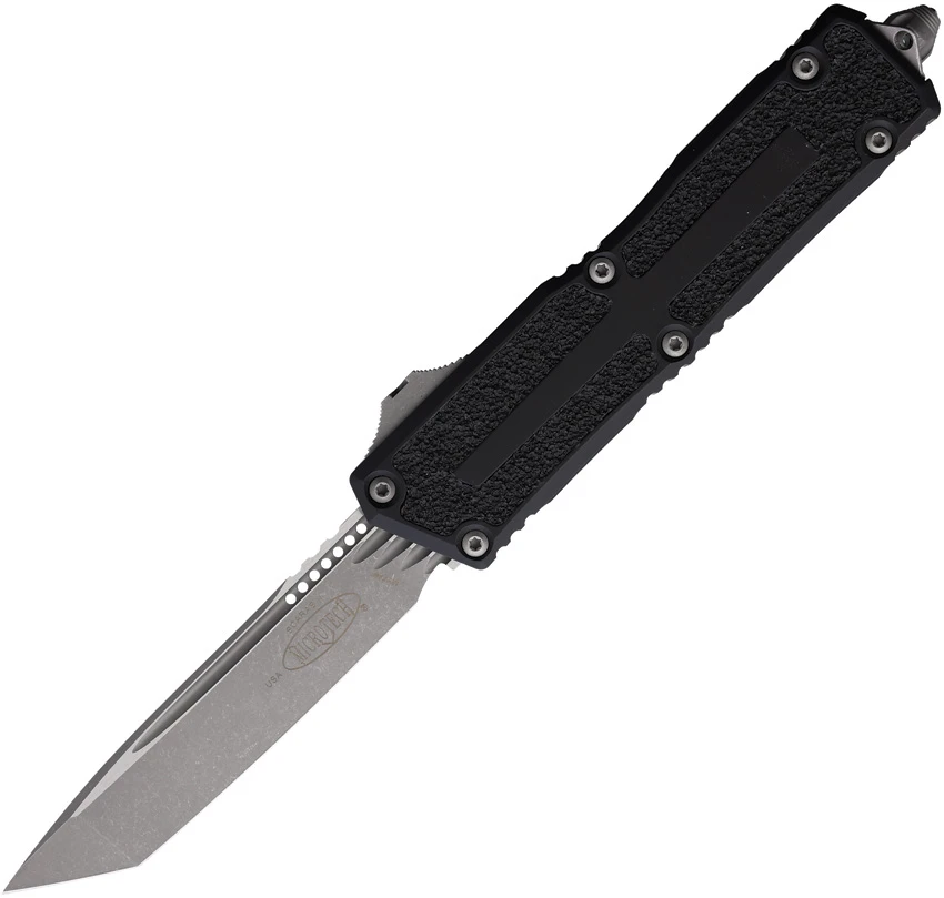 Microtech Scarab II Gen III T/E OTF Automatic Knife Black Aluminum (4" Apoc), Microtech Scarab II Gen III T/E OTF Automatic Knife Black Aluminum (4" Apoc) for Sale, Microtech Scarab II Gen III T/E OTF Automatic Knife Black Aluminum (4" Apoc)