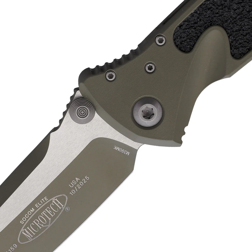 Microtech Socom Elite T/E Manual Knife Cerakote Moss Green (4" Moss Green), Microtech Socom Elite T/E Manual Knife Cerakote Moss Green (4" Moss Green) for Sale, Microtech Socom Elite T/E Manual Knife Cerakote Moss Green (4" Moss Green)