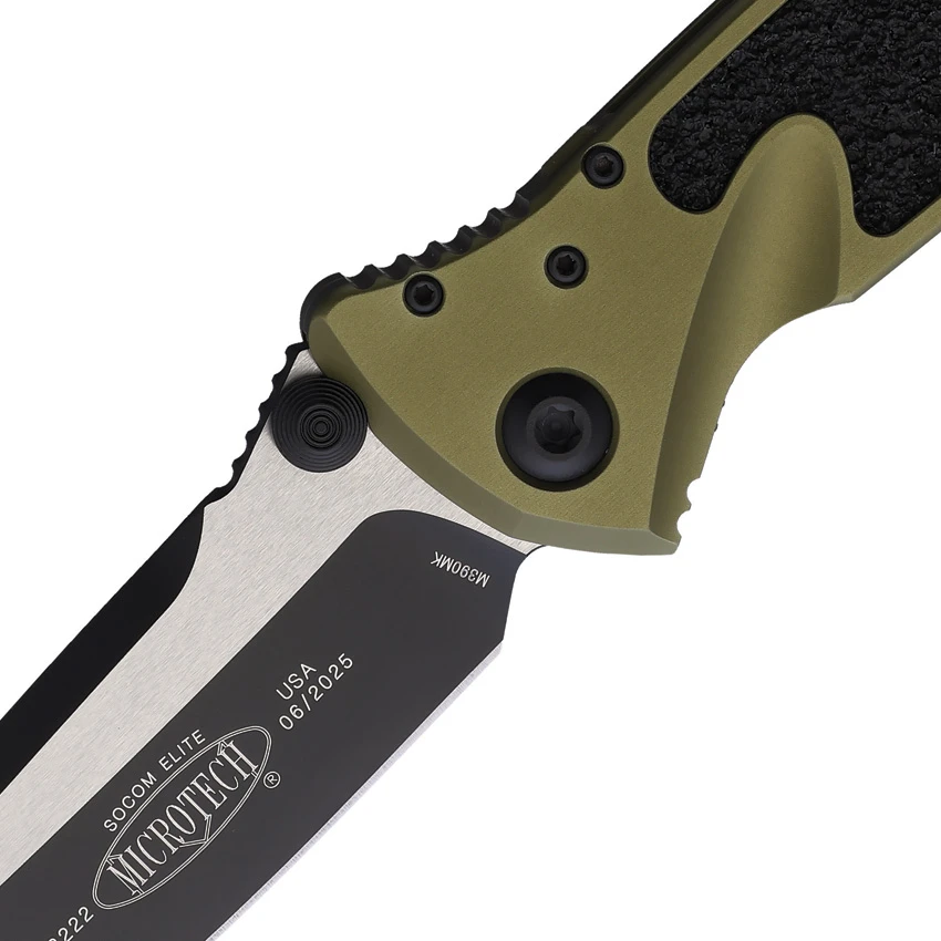 Microtech Socom Elite Tanto Manual Knife OD Green (4" Black) 161-1OD, Microtech Socom Elite Tanto Manual Knife OD Green (4" Black) 161-1OD for Sale, Microtech Socom Elite Tanto Manual Knife OD Green (4" Black) 161-1OD