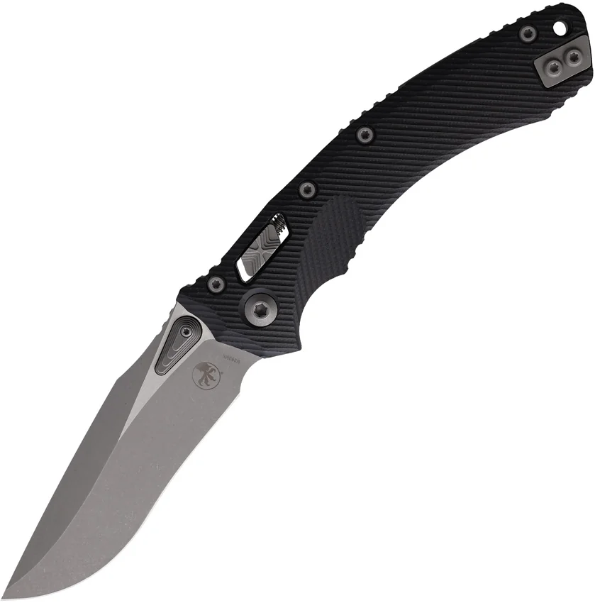 Microtech Amphibian Ram-Lok S/E Manual Knife Black G-10 (3.9" Apocalyptic)