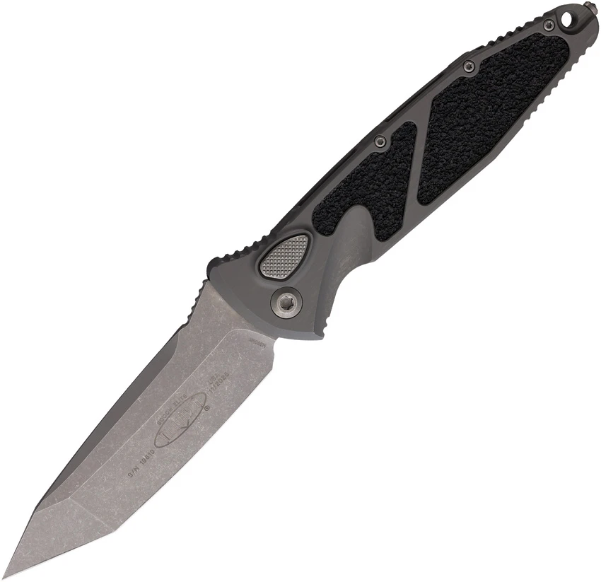 Microtech Socom Elite Tanto Automatic Knife Natural Clear Al (4" AP) 161A-10APNC, Microtech Socom Elite Tanto Automatic Knife Natural Clear Al (4" AP) 161A-10APNC for Sale, Microtech Socom Elite Tanto Automatic Knife Natural Clear Al (4" AP) 161A-10APNC