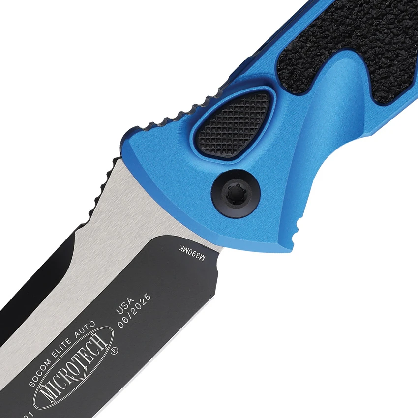 Microtech Socom Elite T/E Automatic Knife Blue (4" Two Tone) 161A-1BL, Microtech Socom Elite T/E Automatic Knife Blue (4" Two Tone) 161A-1BL for Sale, Microtech Socom Elite T/E Automatic Knife Blue (4" Two Tone) 161A-1BL