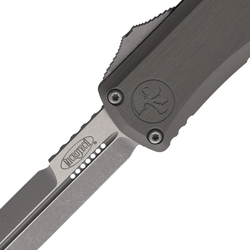 Microtech Knives Auto Hera II Mini OTF Gray, Microtech Knives Auto Hera II Mini OTF Gray for Sale, Microtech Knives Auto Hera II Mini OTF Gray