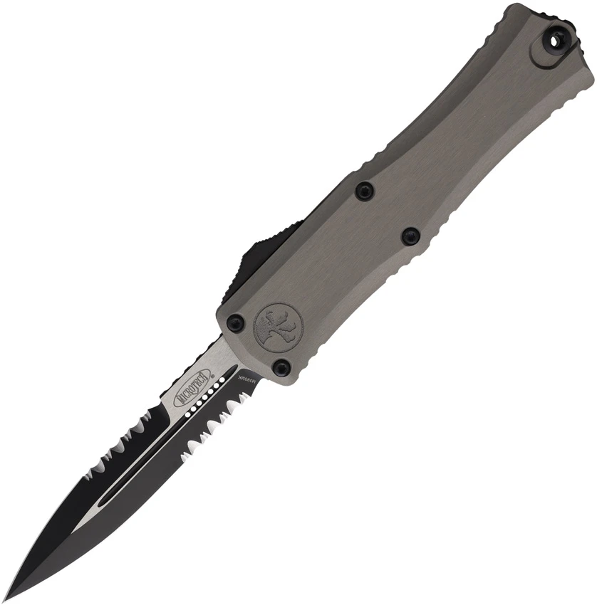 Microtech Knives Auto Hera II Mini OTF Gray, Microtech Knives Auto Hera II Mini OTF Gray for Sale, Microtech Knives Auto Hera II Mini OTF Gray