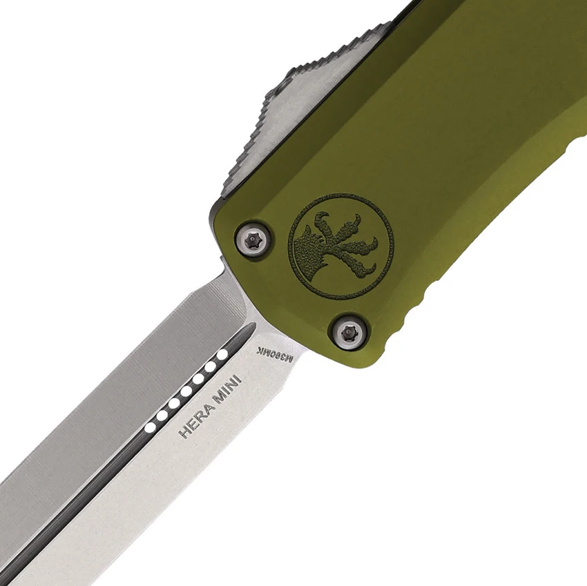 Microtech Knives Auto Hera II OTF Mini DE OD, Microtech Knives Auto Hera II OTF Mini DE OD for Sale, Microtech Knives Auto Hera II OTF Mini DE OD