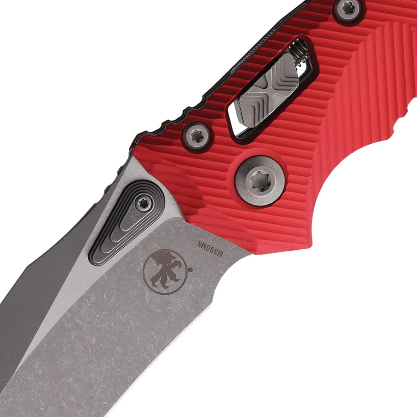 Microtech Knives Amphibian S/E Ram-Lok Red, Microtech Knives Amphibian S/E Ram-Lok Red for Sale, Microtech Knives Amphibian S/E Ram-Lok Red