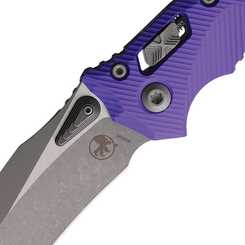 Microtech Knives Amphibian S/E Ram-Lok Purple, Microtech Knives Amphibian S/E Ram-Lok Purple for Sale, Microtech Knives Amphibian S/E Ram-Lok Purple