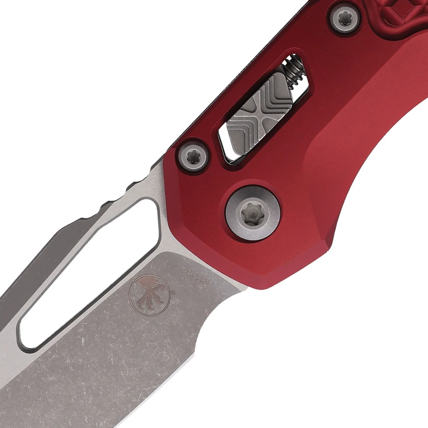 Microtech MSI Ram-Lok Knife Merlot Red Frag Aluminum (3.9" Apocalyptic), Microtech MSI Ram-Lok Knife Merlot Red Frag Aluminum (3.9" Apocalyptic) for Sale, Microtech MSI Ram-Lok Knife Merlot Red Frag Aluminum (3.9" Apocalyptic)