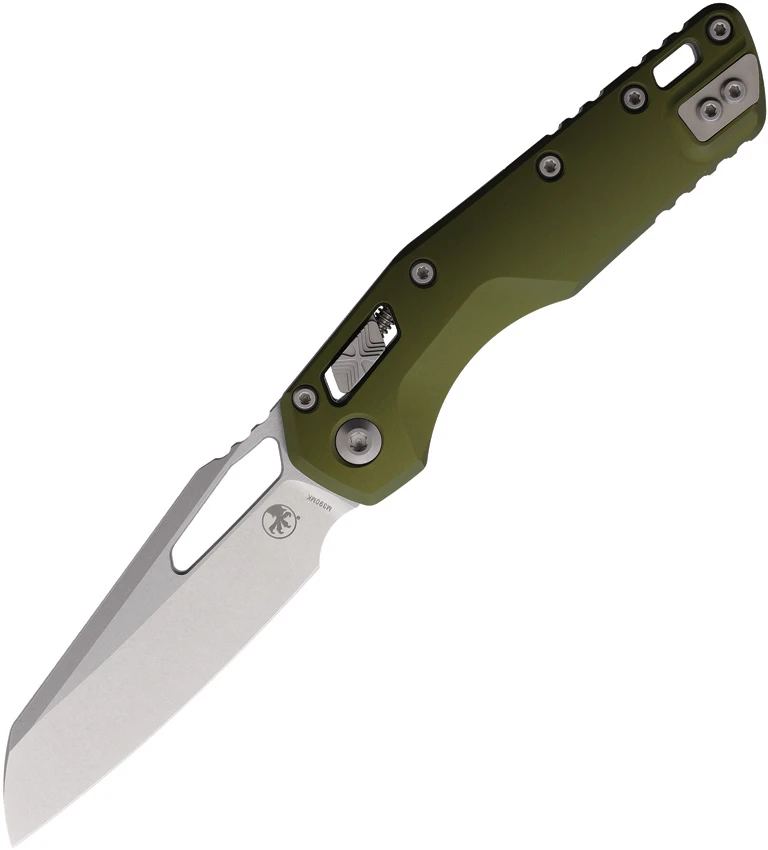 Microtech MSI Ram-Lok Knife OD Green Aluminum (3.9" Stonewash), Microtech MSI Ram-Lok Knife OD Green Aluminum (3.9" Stonewash) for Sale, Microtech MSI Ram-Lok Knife OD Green Aluminum (3.9" Stonewash)