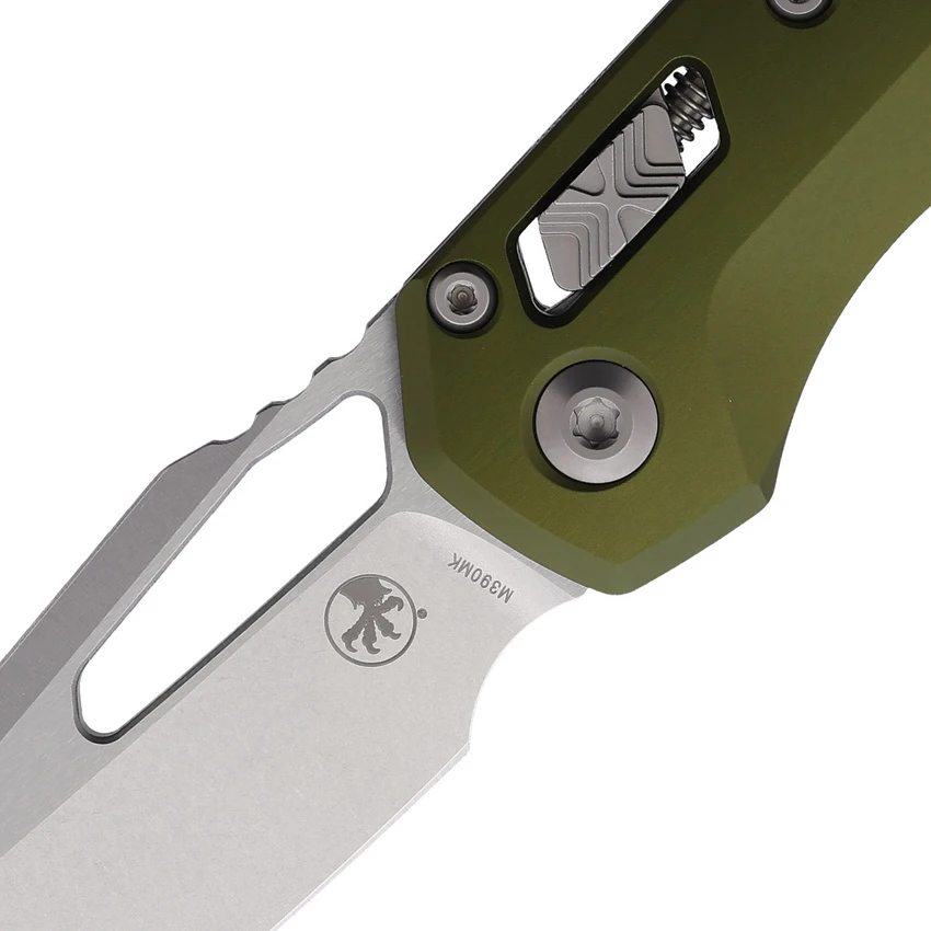 Microtech MSI Ram-Lok Knife OD Green Aluminum (3.9" Stonewash), Microtech MSI Ram-Lok Knife OD Green Aluminum (3.9" Stonewash) for Sale, Microtech MSI Ram-Lok Knife OD Green Aluminum (3.9" Stonewash)