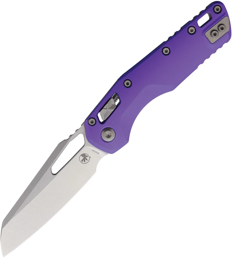 Microtech MSI Ram-Lok Knife Purple Aluminum (3.9" Stonewash), Microtech MSI Ram-Lok Knife Purple Aluminum (3.9" Stonewash) for Sale, Microtech MSI Ram-Lok Knife Purple Aluminum (3.9" Stonewash)