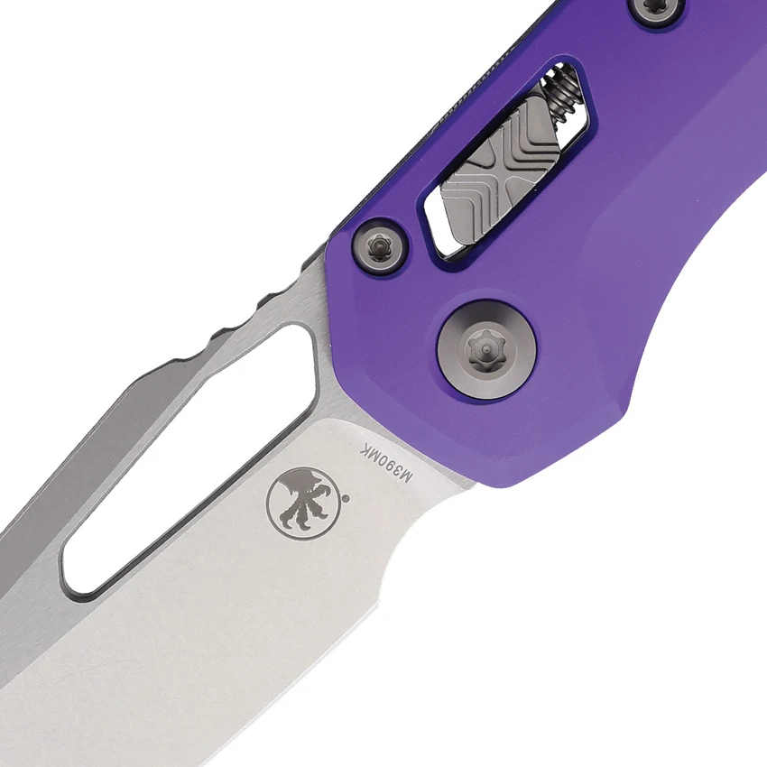 Microtech MSI Ram-Lok Knife Purple Aluminum (3.9" Stonewash), Microtech MSI Ram-Lok Knife Purple Aluminum (3.9" Stonewash) for Sale, Microtech MSI Ram-Lok Knife Purple Aluminum (3.9" Stonewash)